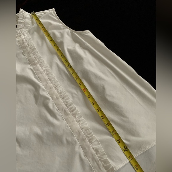 ANTONIO MELANI Sleeveless Button Front Blouse Large - Picture 6 of 7